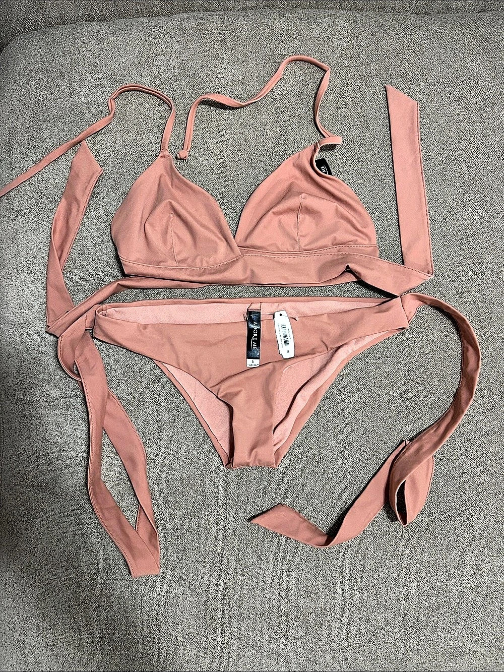 Adore Me Pink Bikini Set NWT